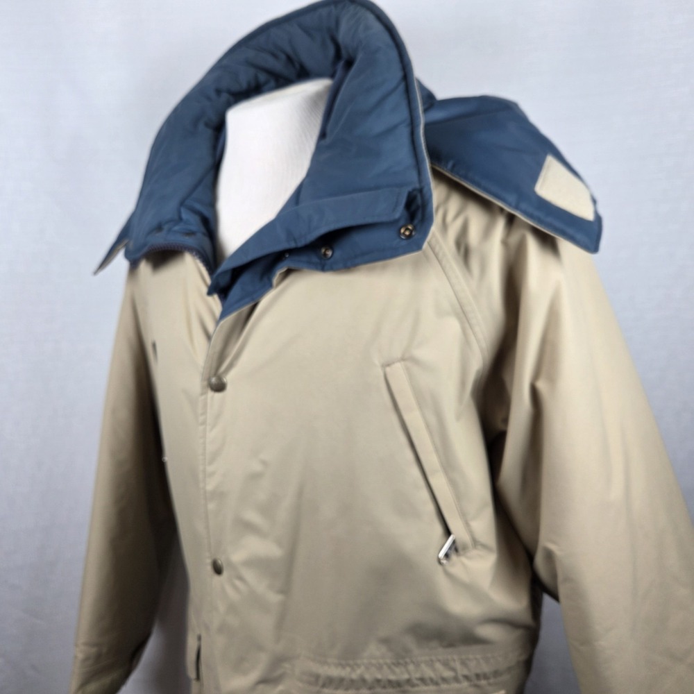 Vintage LL Bean Maine Warden Parka Large Down Gore-Tex USA Hunting Jacket Coat